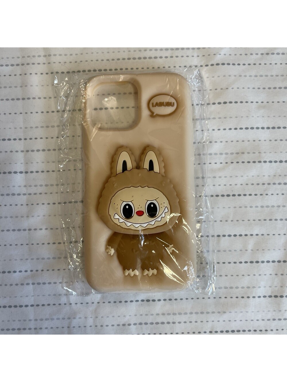 Labubu Rubber Phone Case Cover For iPhone 12 Pro Max